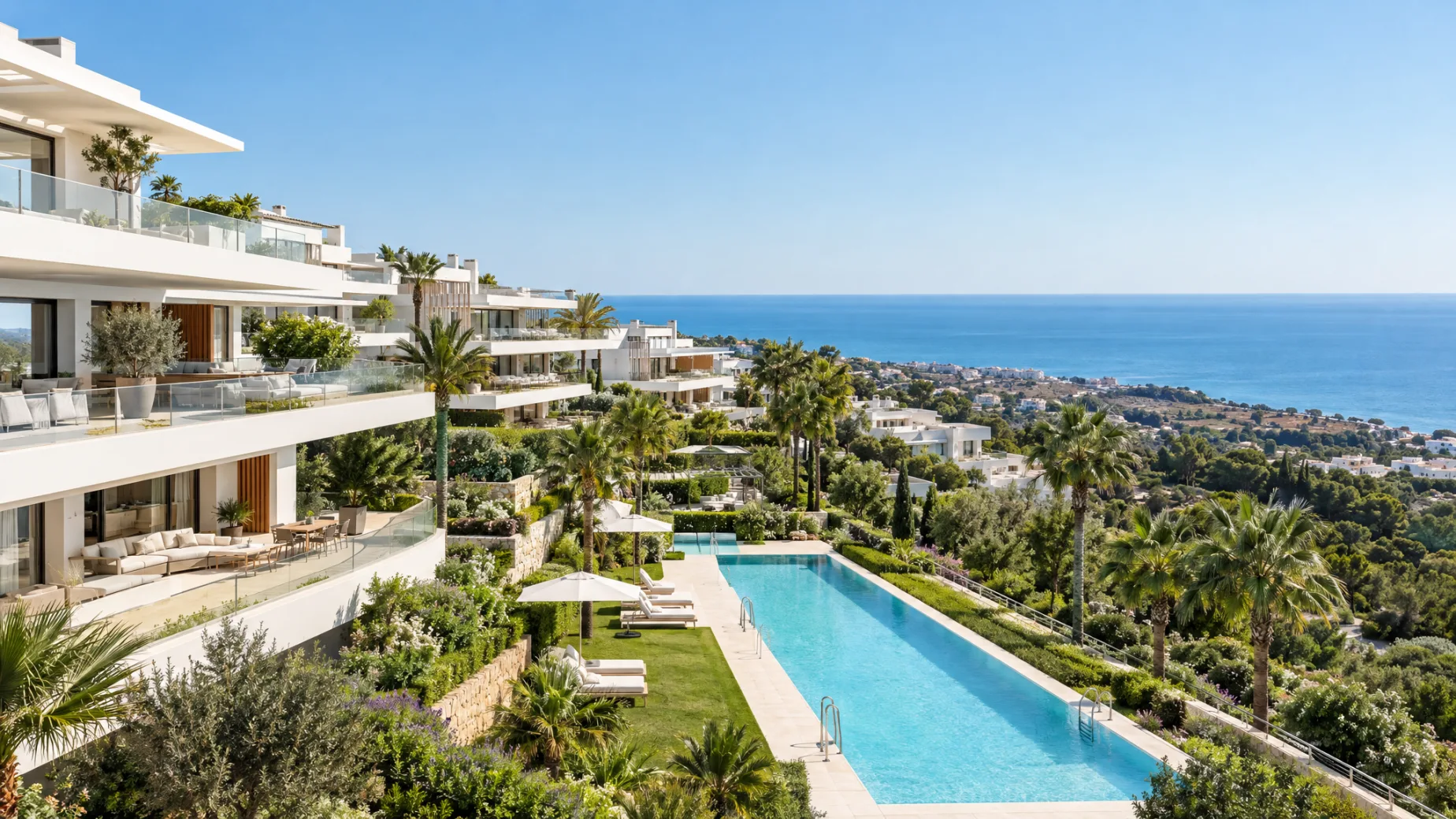 Invest in Spanish property: modern new-build apartments with sea view on the Costa del Sol near Estepona