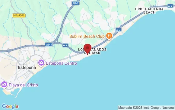 Où se trouve Alcazaba Beach ? — map