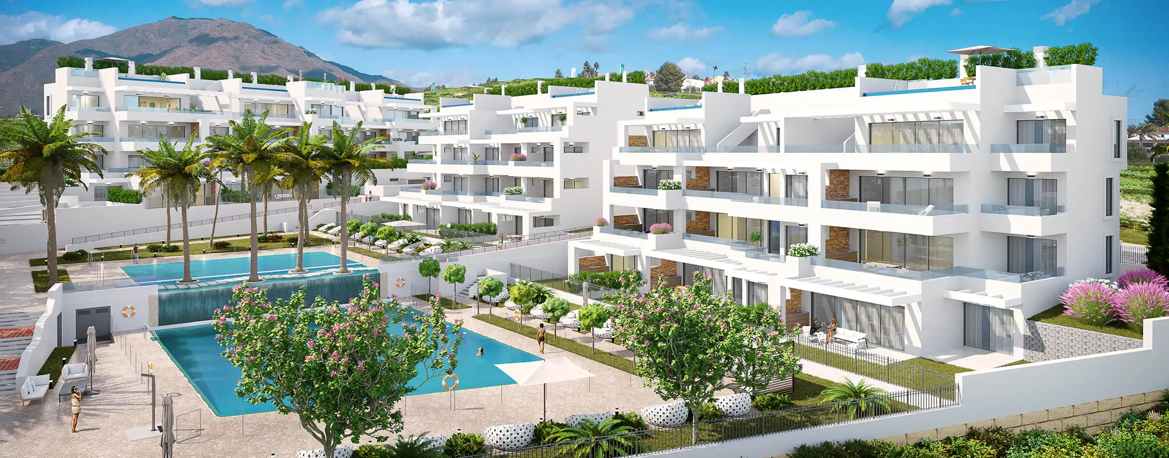 Costafiore Gardens: Apartments, Penthouses for sale in Estepona Costa del Sol