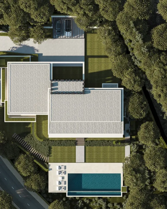 Where is El Bosque Villa Pine Crest?