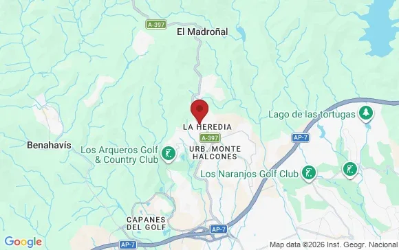 Where is El Bosque Villa Pine Crest? — map