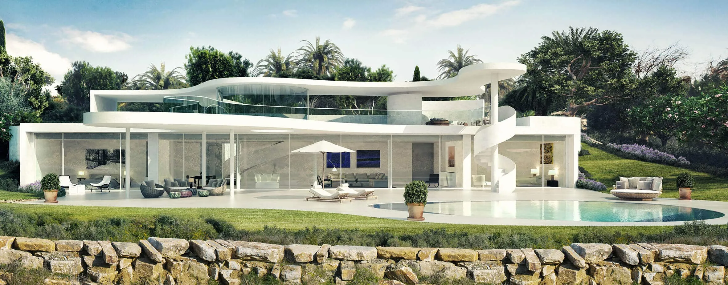 Finca Cortesin - Golfside Villas: Houses, Villas for sale in Casares Costa del Sol