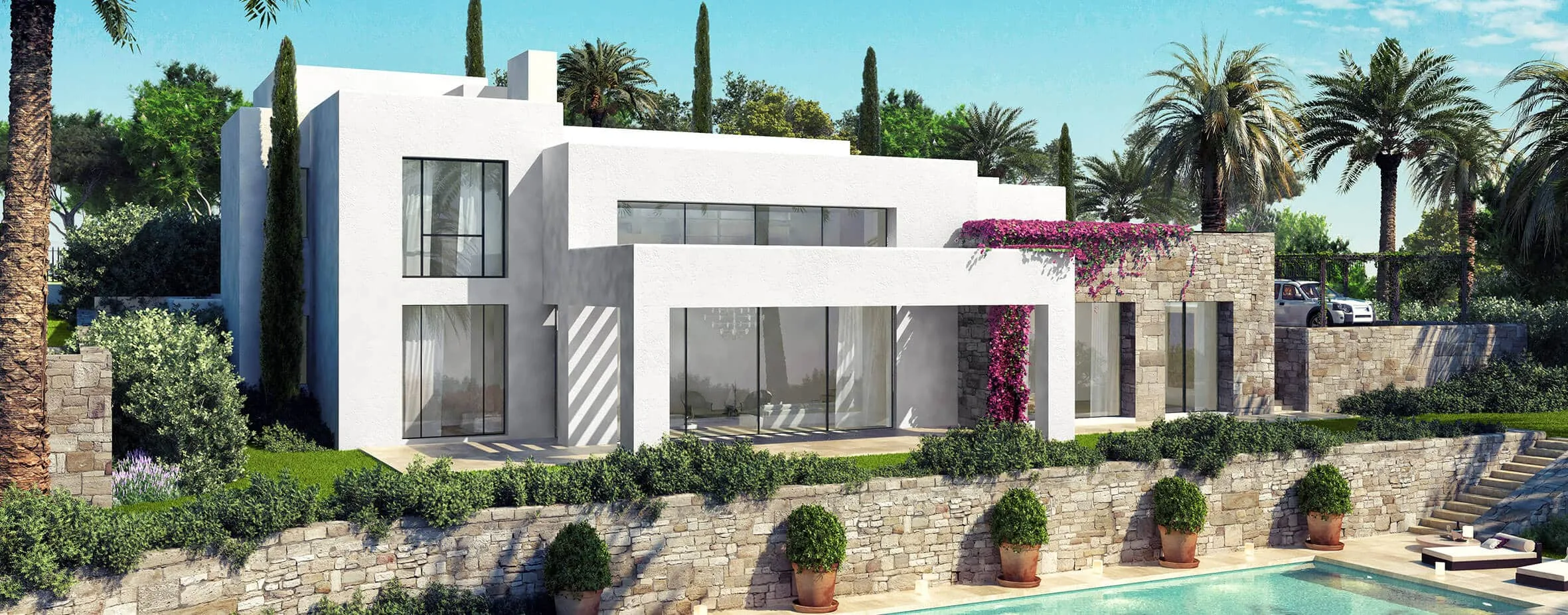 Finca Cortesin - Green 10: Villas for sale in Casares Costa del Sol