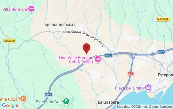 Where is "Habitat Valle Romano"? — map