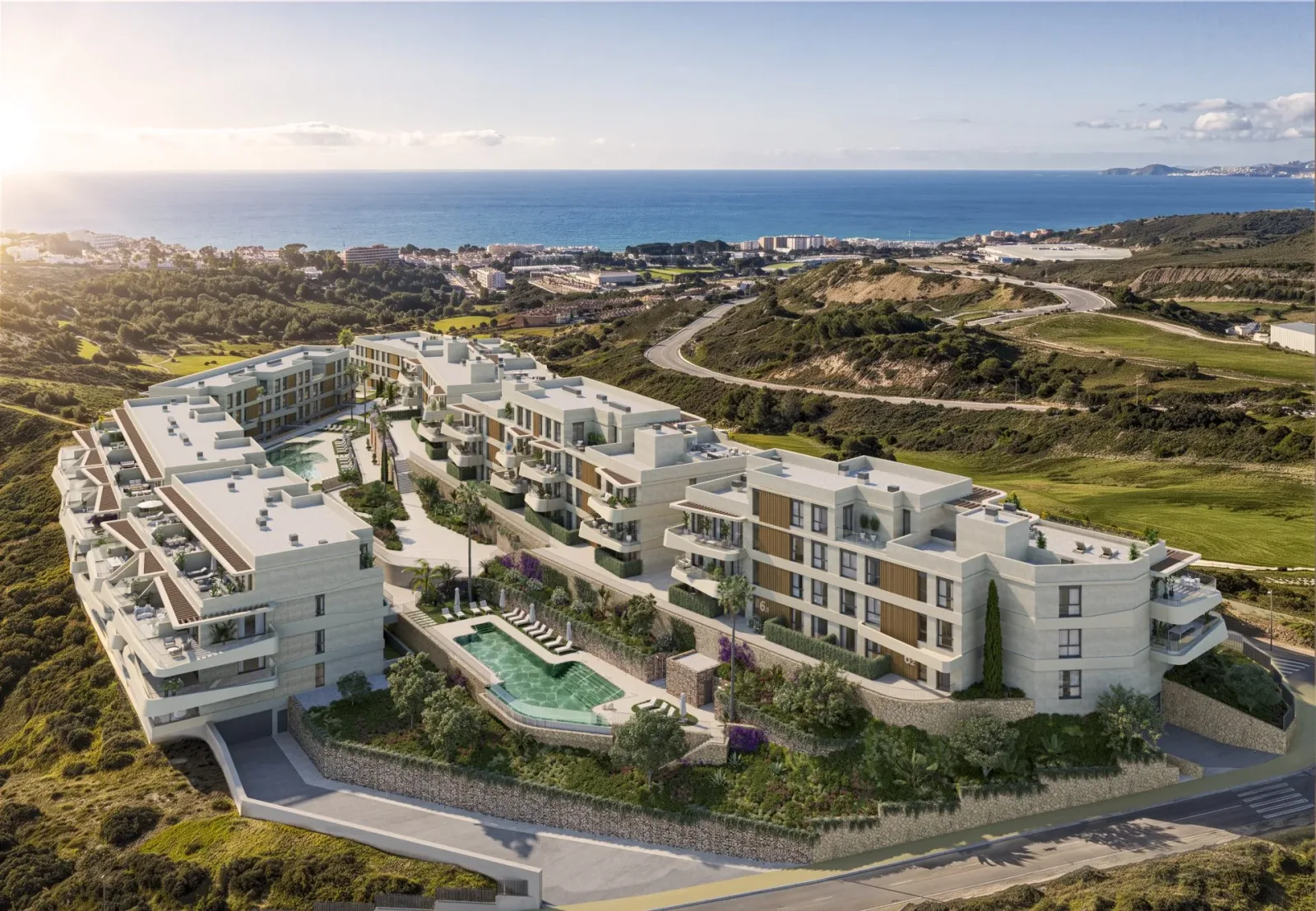 Mediterranean light, West Coast ease
