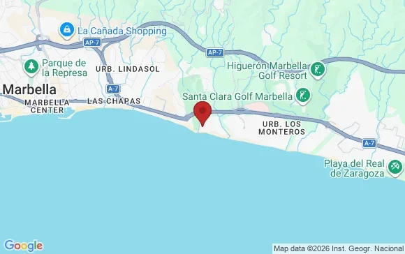 Where is Los Monteros Palm Beach? — map
