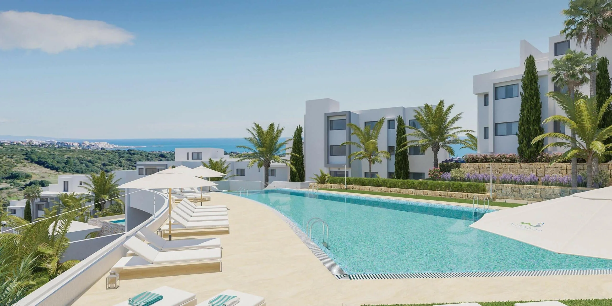 Mirador de Estepona Golf: Apartments for sale in Estepona Costa del Sol