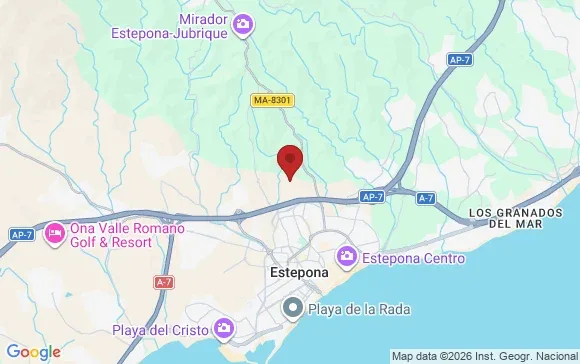 Where is Mirador de Estepona Hills? — map