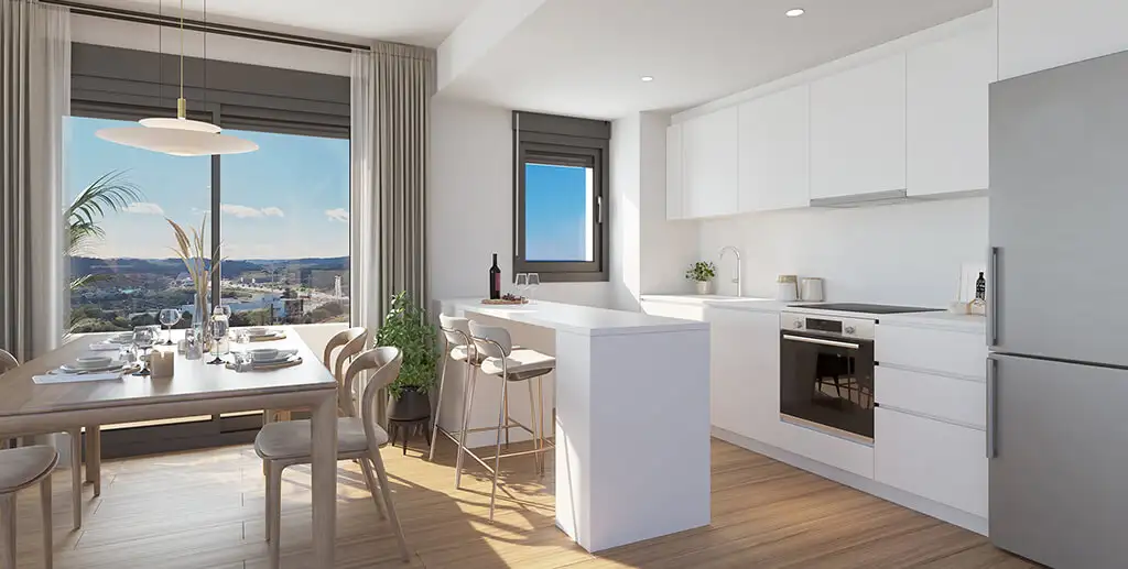 Holiday apartments with sea views