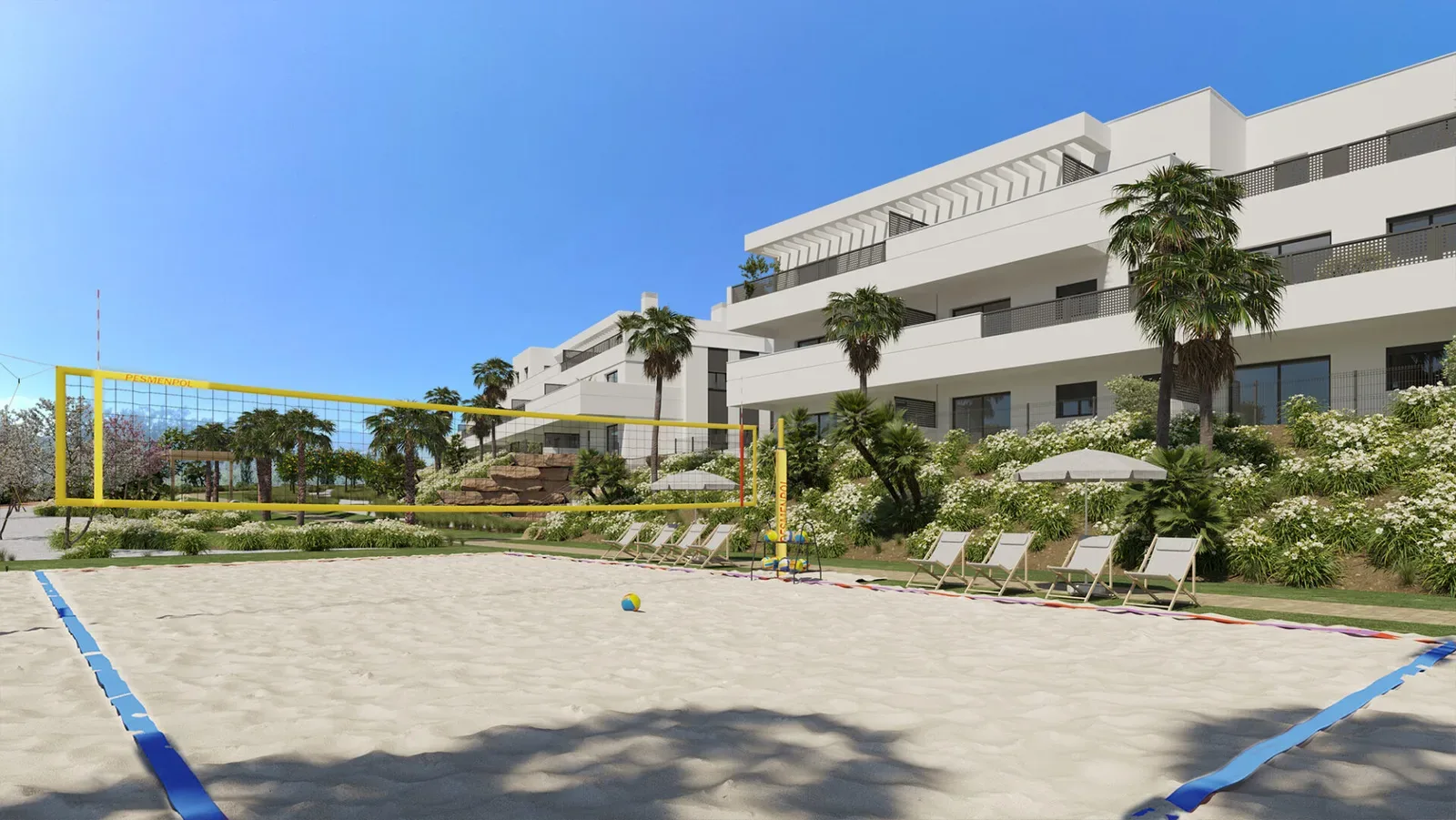 A gated resort by the beach on Estepona's west coast