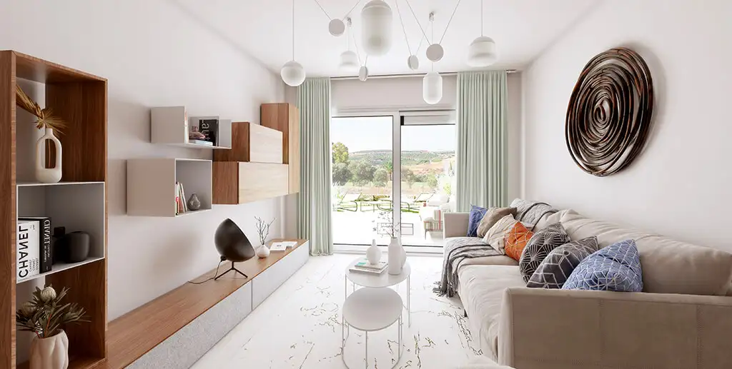 Chic apartments and penthouses near the golf course