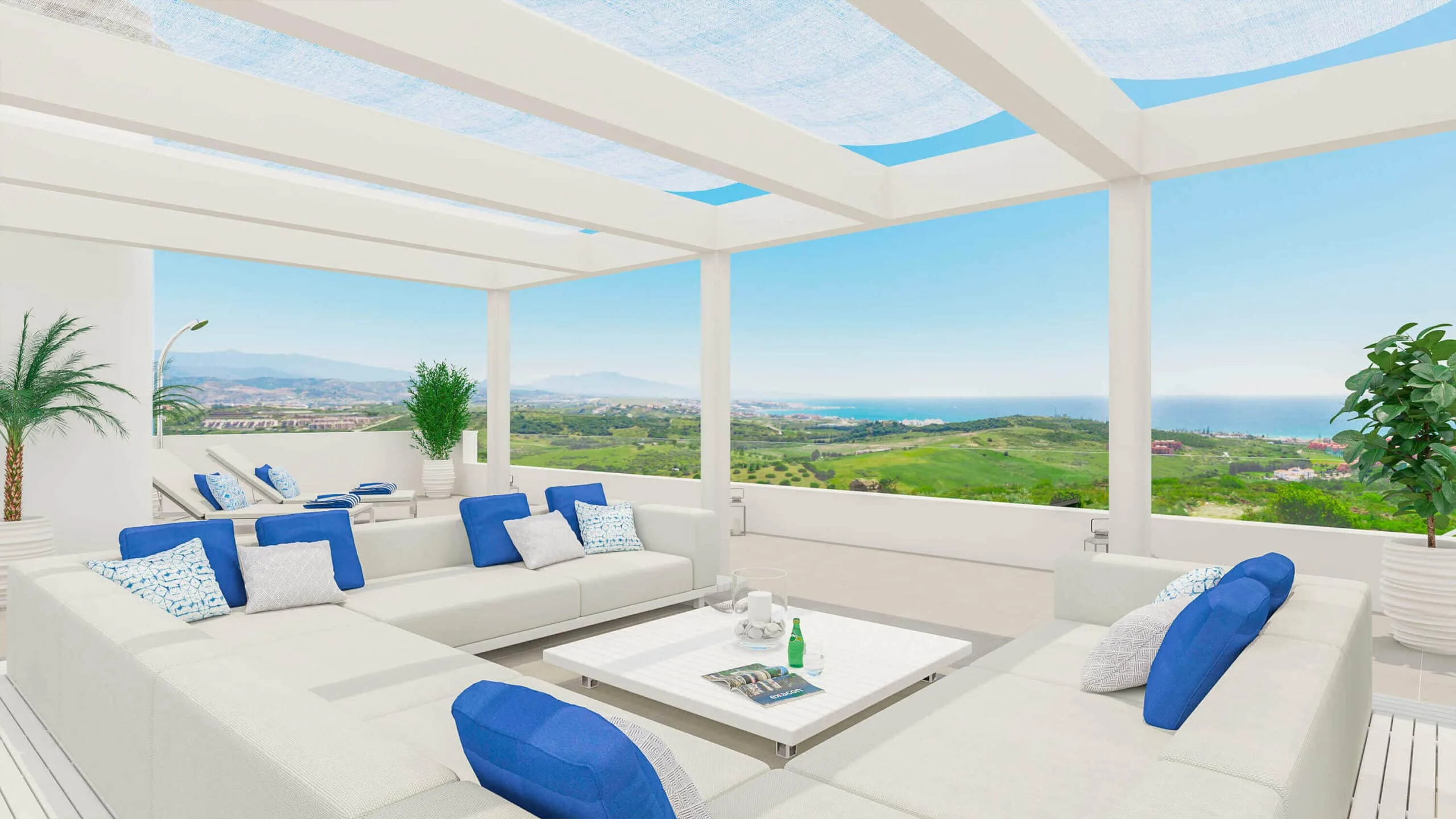 Terrazas de Cortesin Seaview: Apartments, Houses for sale in Estepona Costa del Sol