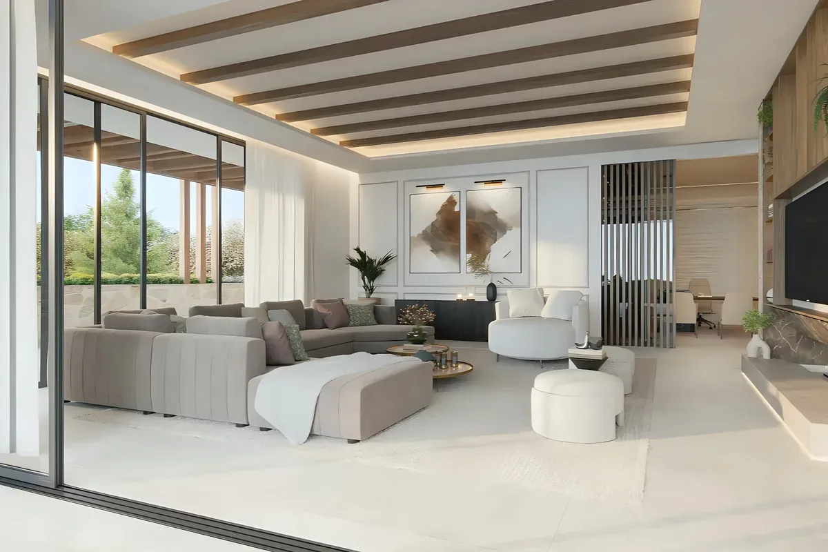 A private resort villa with sea views in El Herrojo