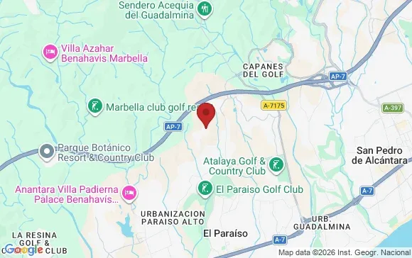 Hvor ligger Tierra Viva? — map