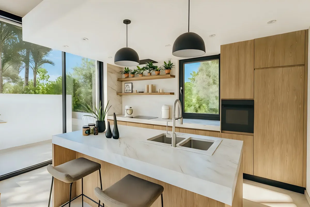 A light, airy villa minutes from Puerto Banús