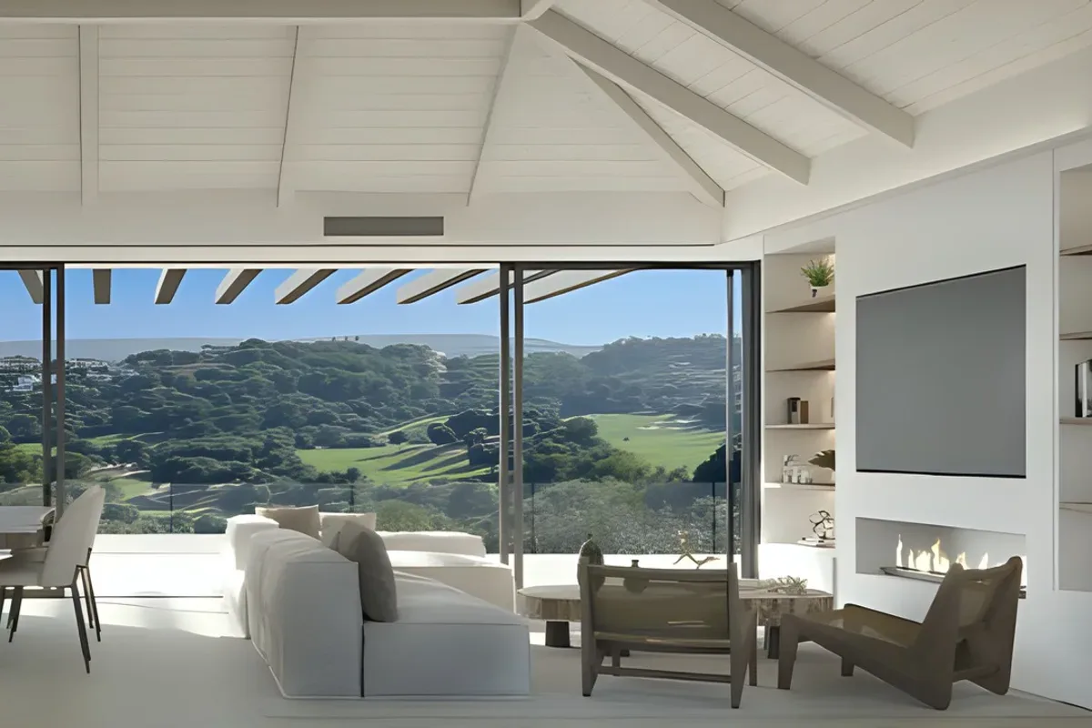 A staggered villa in La Reserva de Sotogrande