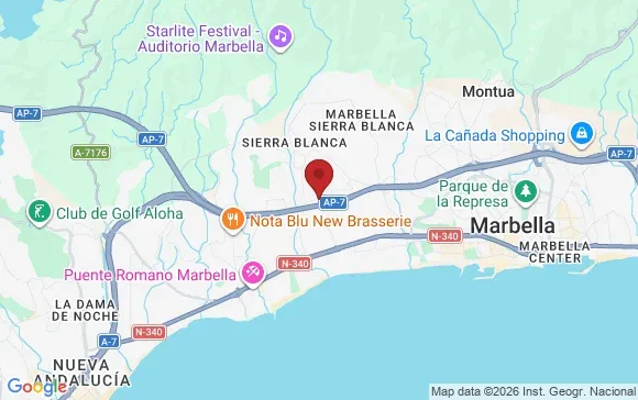 Where is Villa Azahar de Nagüeles? — map