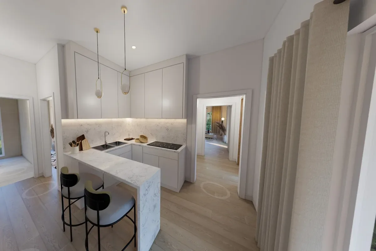A flexible multi-apartment villa in Bel-Air
