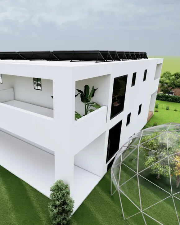 Where is Villa Eco-Housing?