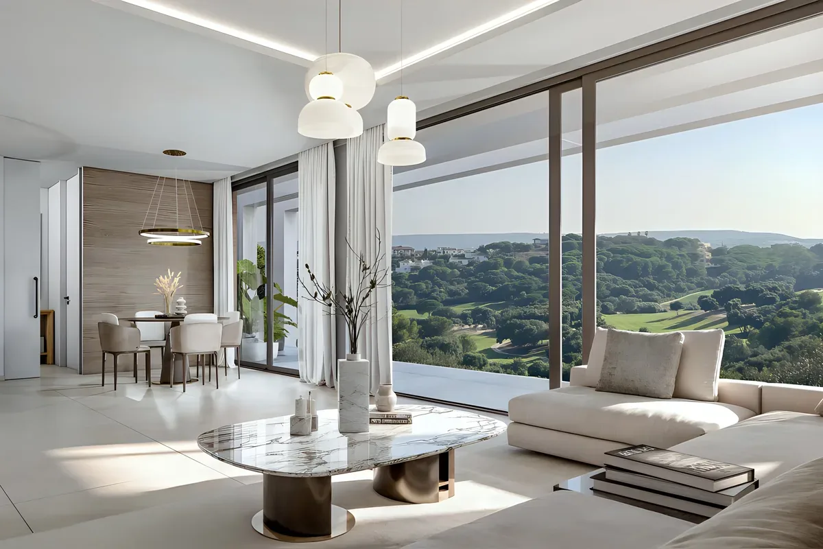 Distinctive volumes in La Reserva de Sotogrande