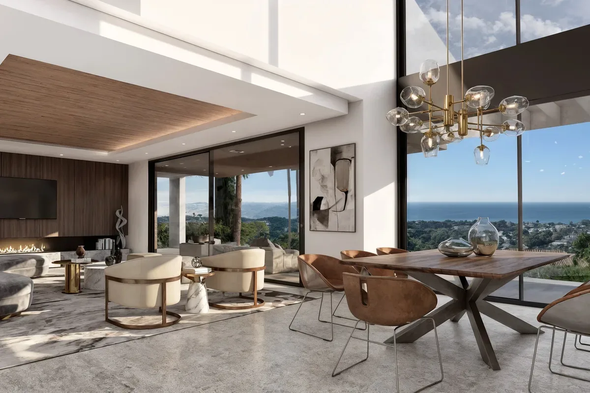 Panoramic sea and golf views in Los Flamingos