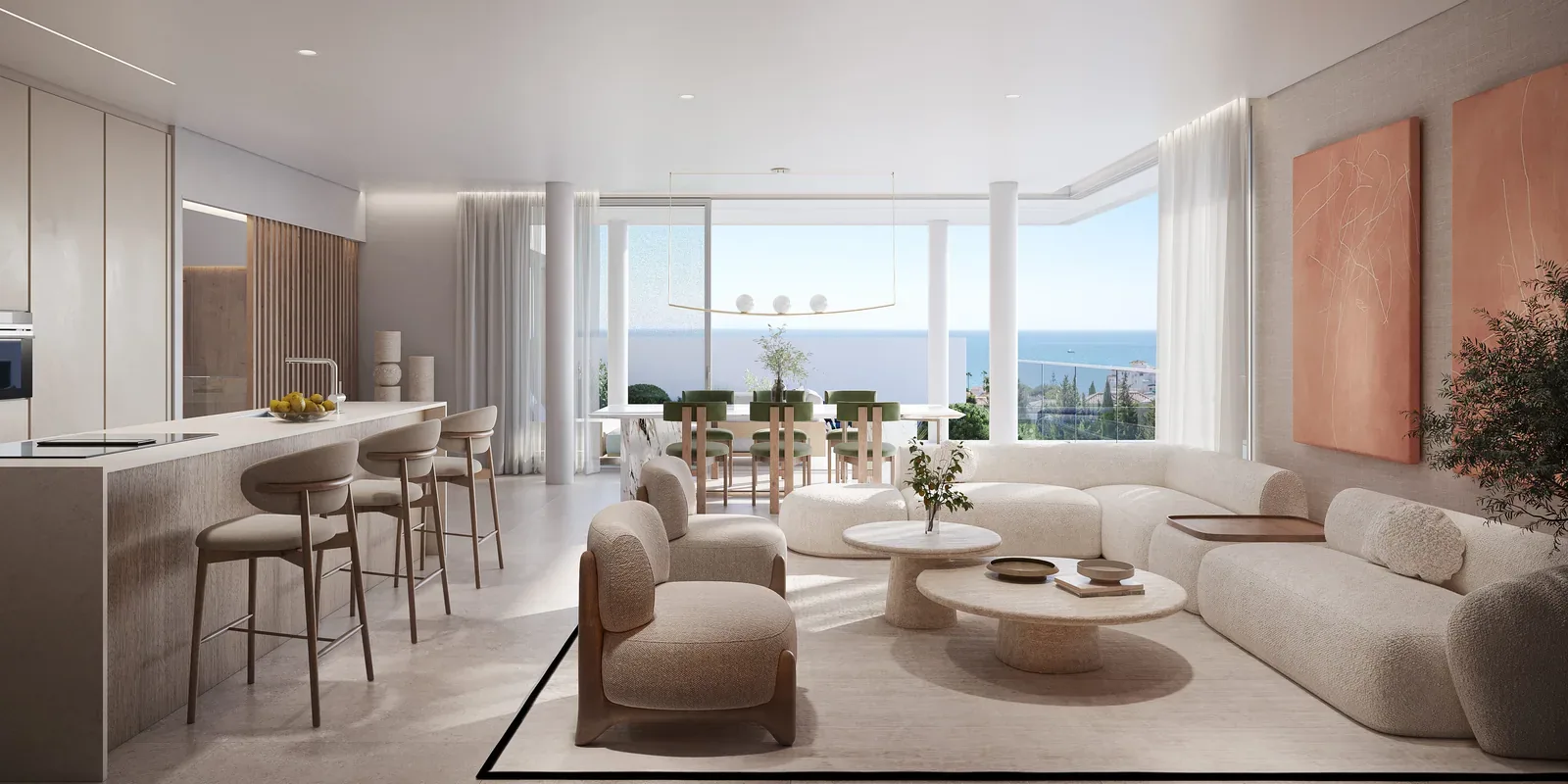 Your own pool and garden, moments from the sea