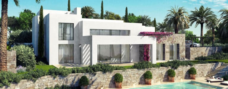 Finca Cortesin – Green 10:  Villas for sale in Casares  Costa del Sol